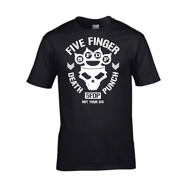 Five Finger Death Punch Army  T-Shirt Black S