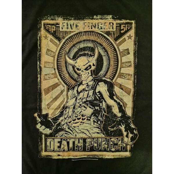 Five Finger Death Punch Mercenary  T-Shirt Black XL