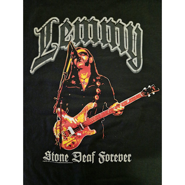 Lemmy Kilmister - Iron Cross  T-Shirt Black L