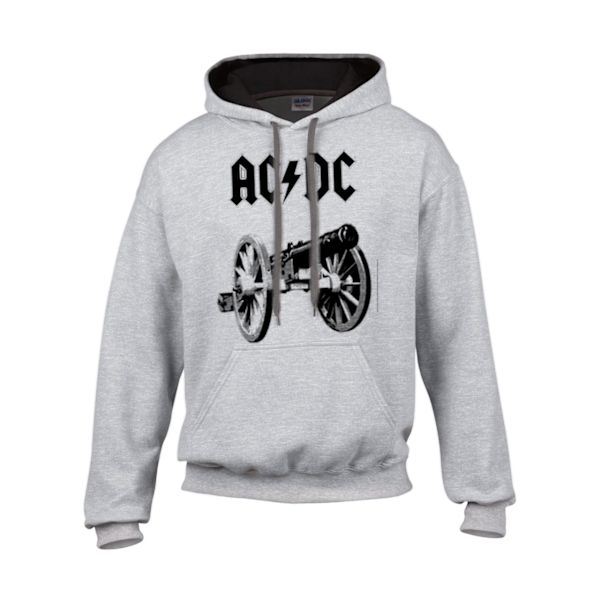 Ac/Dc For Those About To Rock Hoodie Hoodie Grey L