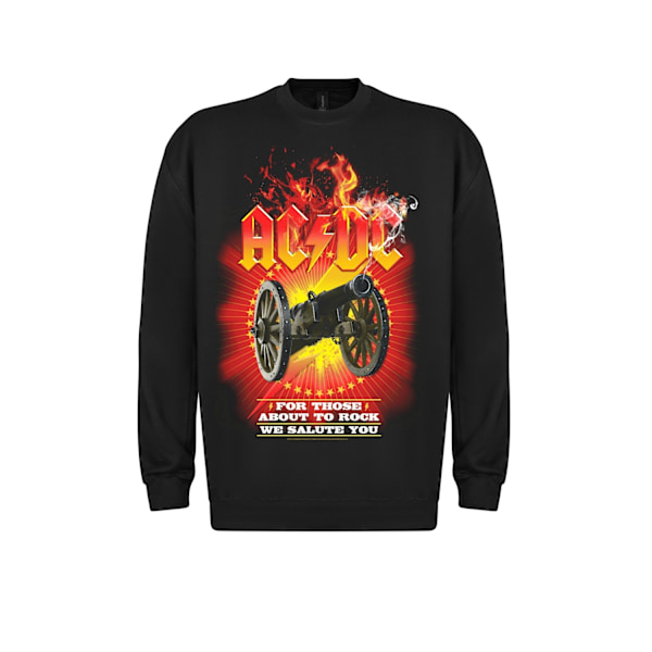 Ac/dc For Those About to Rock Tracks Tröja/ Sweatshirt Black XL