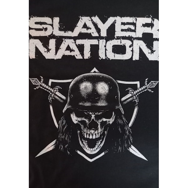 Slayer Nation T-Skjorter Black XXL