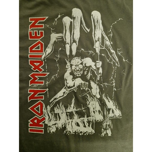 Iron maiden Number Of The Beast Big Hand Sweatshirt Grey L