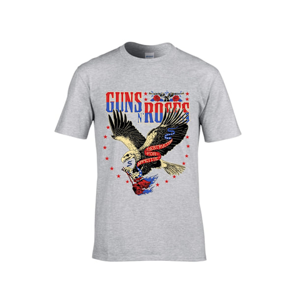 Guns N´ Roses Appetite for Destruction Eagle  T-Shirt Grey L