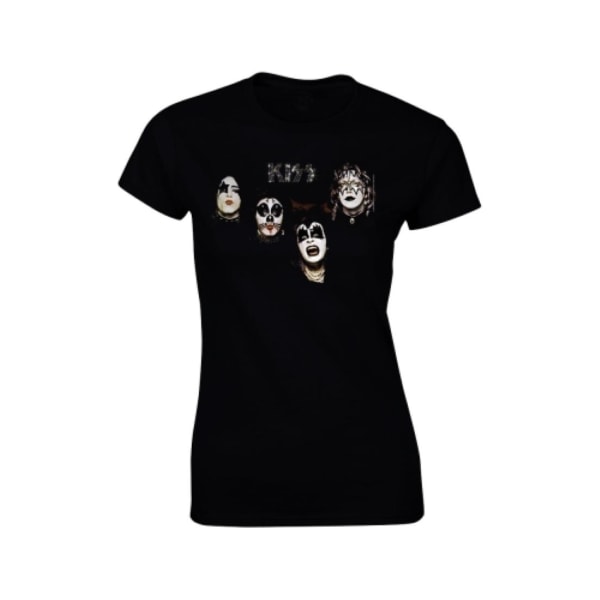 Kiss - 1974 Ladies T-Shirt Black M