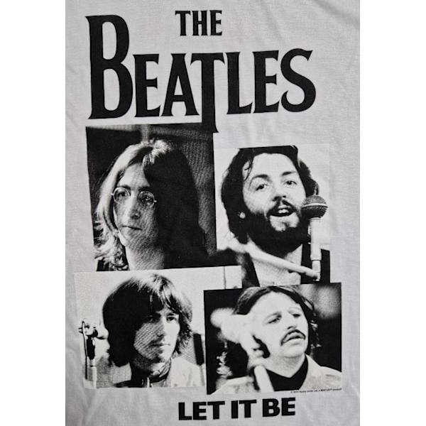 Beatles – Let It Be  T-Shirt White S