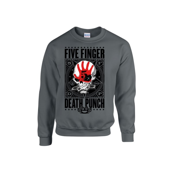 Five Finger Death Punch Five Finger Death Punch Obey Tröja/ Swea Grey XL