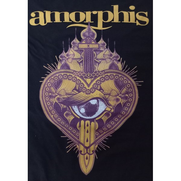 Amorphis Queen of Time tour  T-Shirt Black S