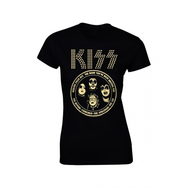 Kiss - Band  Ladies T-Shirt Black L
