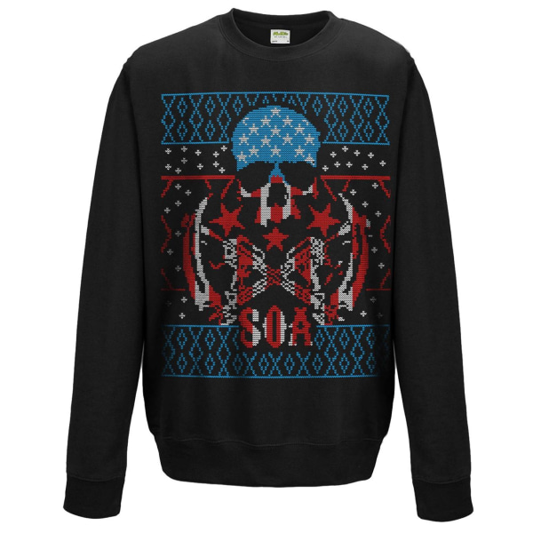 Sons Of Anarchy Christmas Reaper Tröja/ Sweatshirt Black L