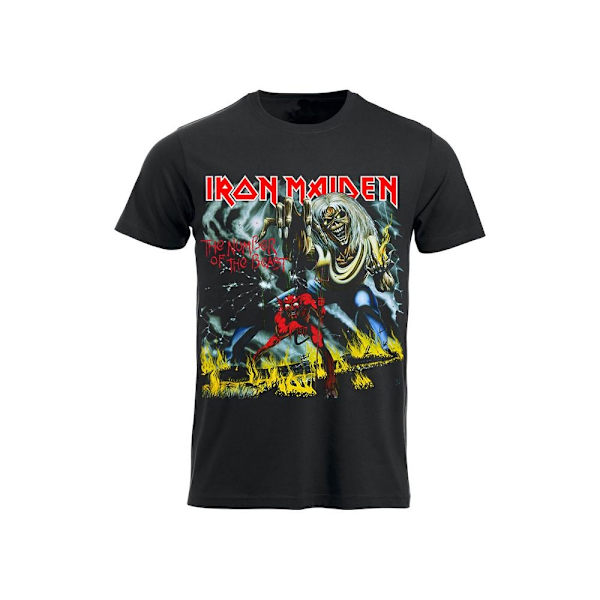 Iron Maiden Number of the beast Lasten T-Paita Black 152
