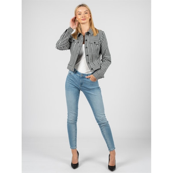 Jakker Guess W2GL15WEKU0 Sort,Hvid 168 - 172 cm/M