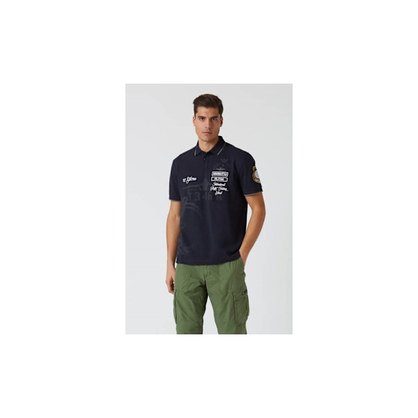 T-shirts Aeronautica Militare PO1671P30908346 Sort 178 - 182 cm/M