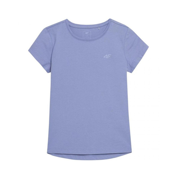 T-shirts 4F JTSD001 Blå 122 - 127 cm