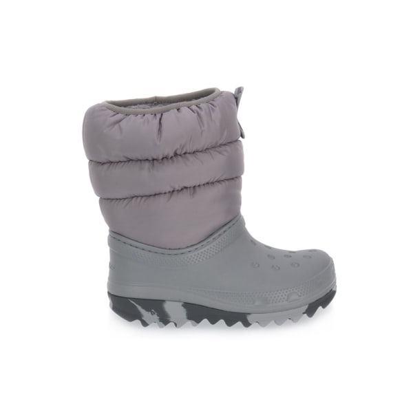 Lumisaappaat Crocs Ligr Neo Puff Boot K Harmaat 27