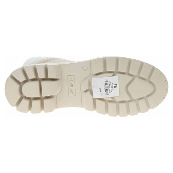 Sko S. Oliver 552525829410 Creme 40