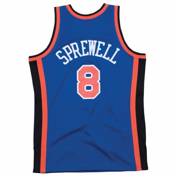 Mitchell & Ness Nba Swingman Jersey New York Knicks Latrell Spre Blå 173 - 177 cm/S