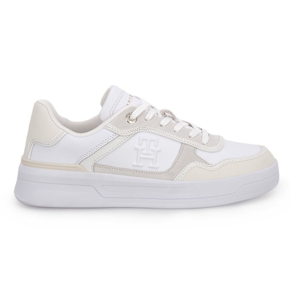 Lågskor Tommy Hilfiger Essential Basket Vit 40
