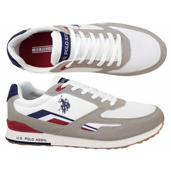 Sneakers low U.S. Polo Assn TABRY003WHI Hvid 45