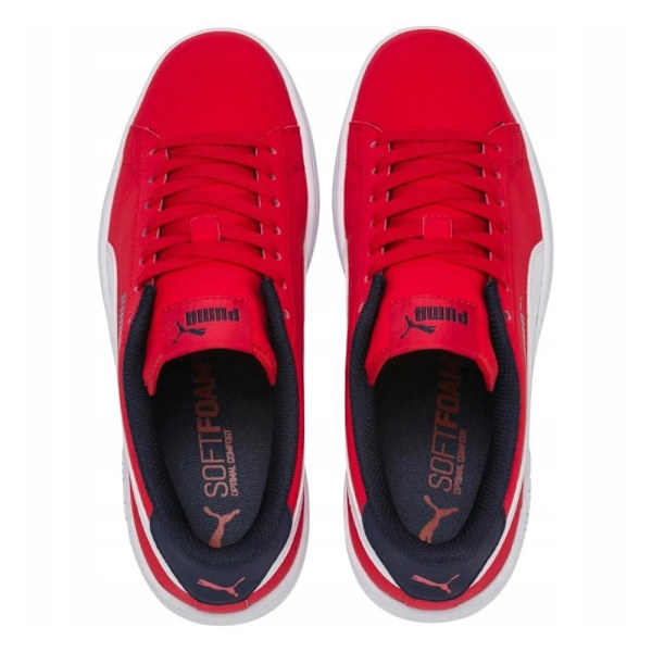 Sneakers low Puma Smash V2 Buck High Risk Rød 36