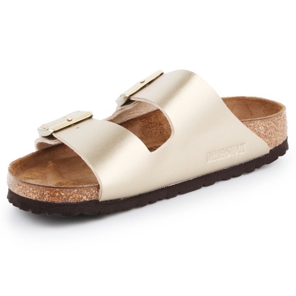 Tøffel Birkenstock Arizona BS Guld 42