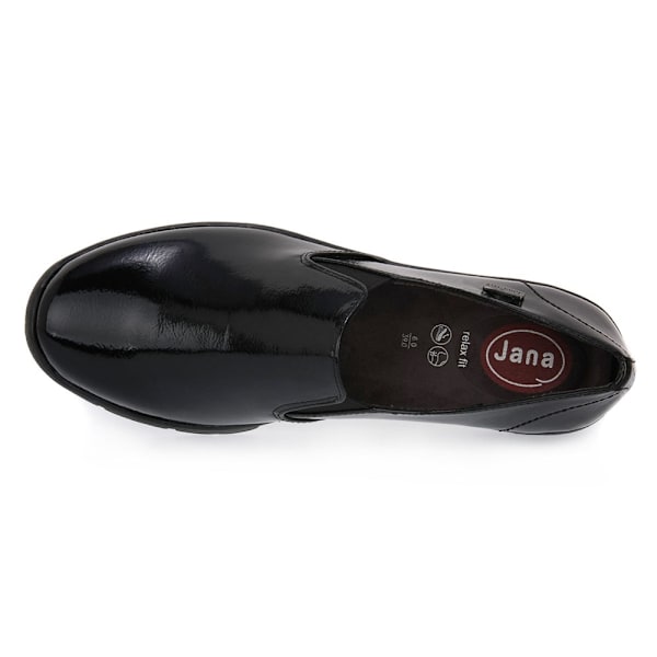 Puolikengät Jana 018 Black Patent Mustat 39