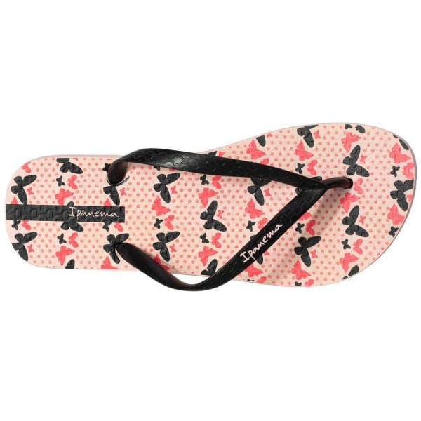 flip-flops Ipanema Jardins II Fem Svarta,Rosa 37