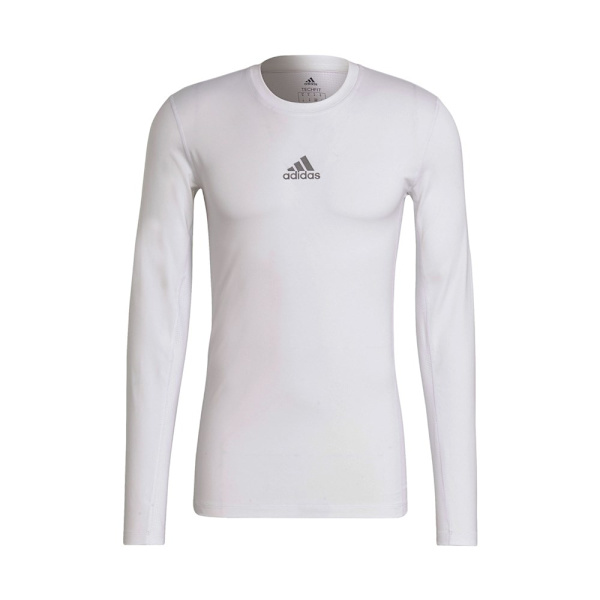 T-shirts Adidas Techfit Compression Hvid 176 - 181 cm/L