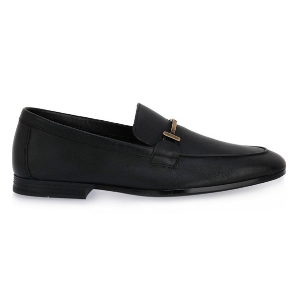 Mokkasiner Frau Nero Mousse Sort 43