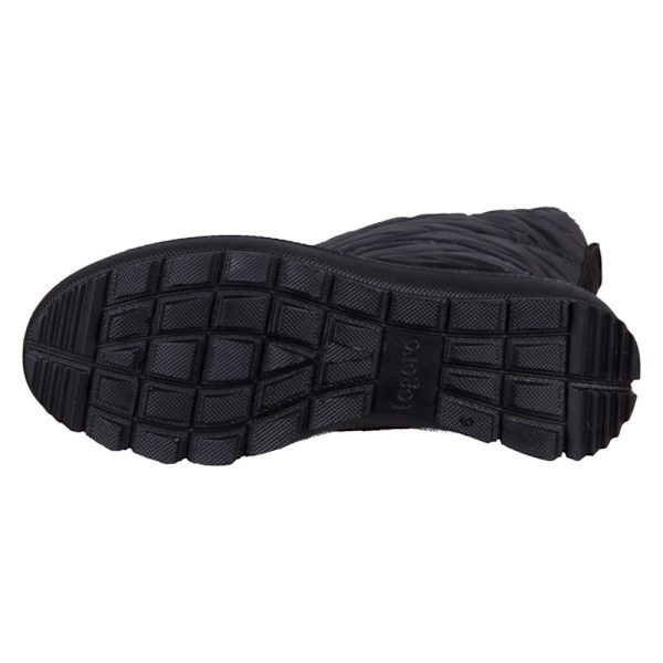 Snowboots Legero Novara Schwarz Velours Textil Gtx Sort 41
