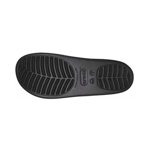 Tøffel Crocs Baya Platform Sort,Hvid 41