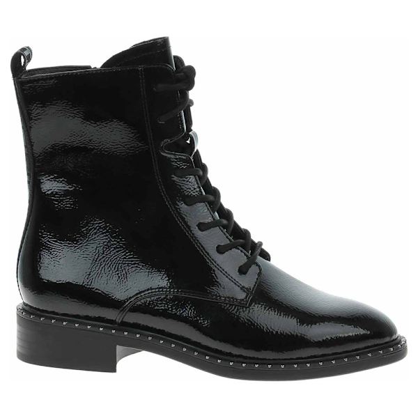 Textilväv Tamaris Black Patent Svarta 39