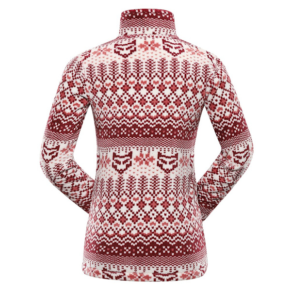 Puserot je Fleecet Alpine Pro LSWB357431PA Vaaleanpunaiset,Valkoiset 164 - 168 cm/S