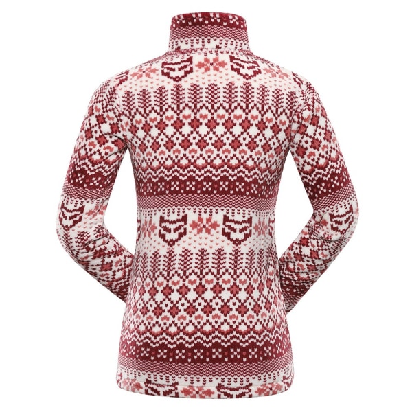 Sweatshirts Alpine Pro LSWB357431PA Rosa,Vit 164 - 168 cm/S