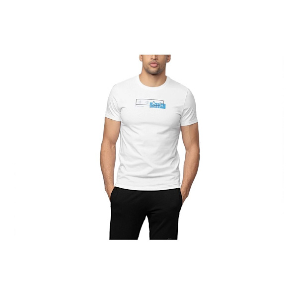 T-paidat 4F TSM021 Valkoiset 173 - 176 cm/S