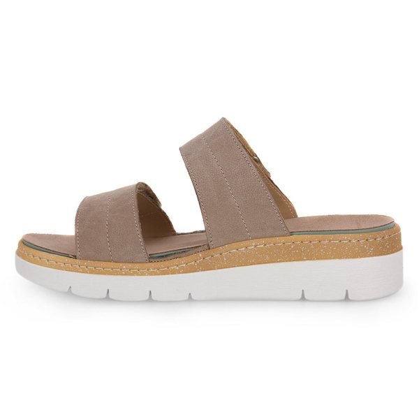 Tøffel Grünland Taupe 68MOLL Brun 37