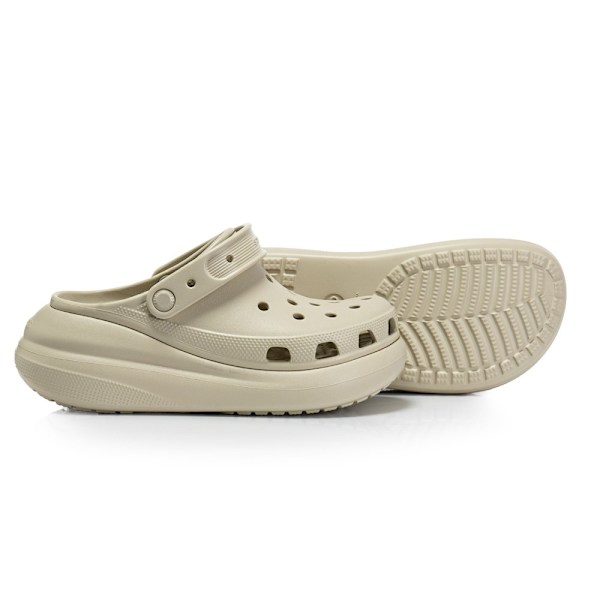 Träskor Crocs Classic Crush Clog Beige 40