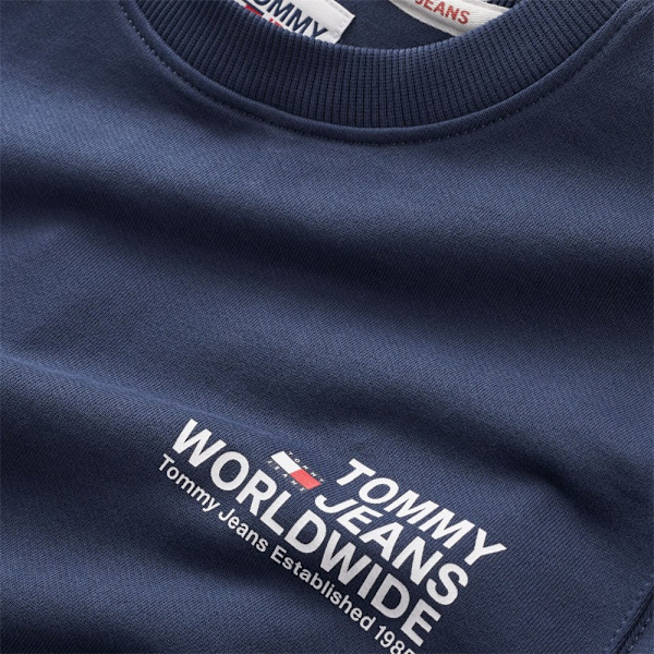 Puserot je Fleecet Tommy Hilfiger DM0DM17780C87 Tummansininen 184 - 188 cm/XL