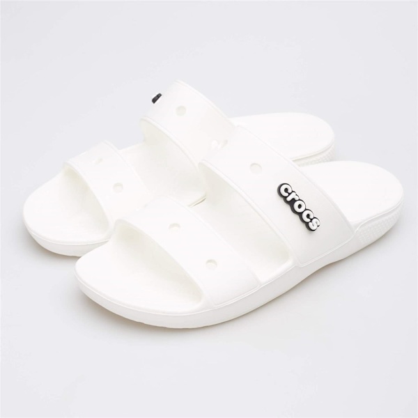 Rantakengät Crocs Classic Sandal Valkoiset 43