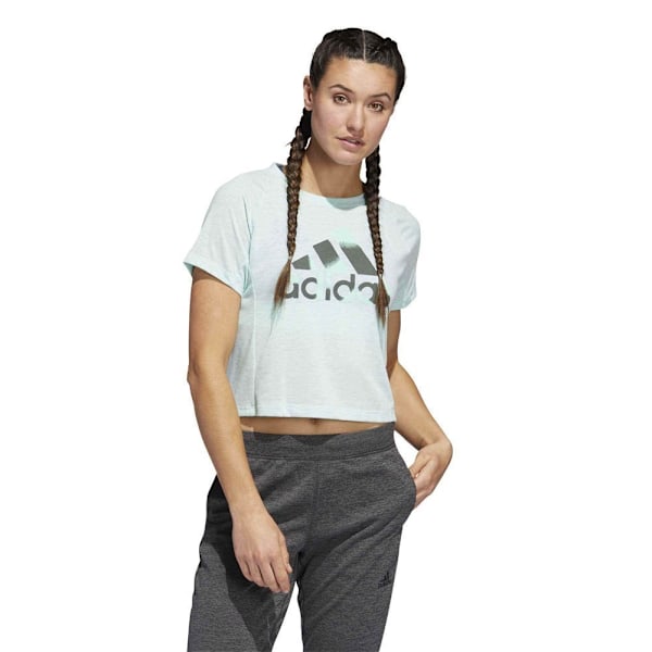 Shirts Adidas Boxy Badge OF Sport Gröna 170 - 175 cm/L