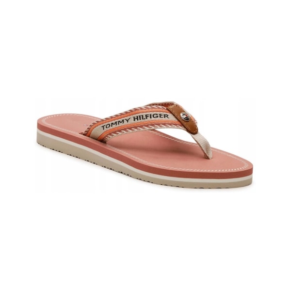 Varvassandaalit Tommy Hilfiger XW0XW01964SM8 Vaaleanpunaiset,Beesit 40