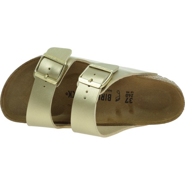 Tofflor Birkenstock Arizona BS Guld,Beige 41