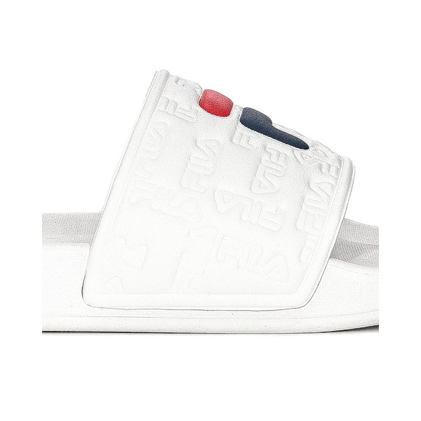 Tøffel Fila Baywalk Slipper Hvid 40
