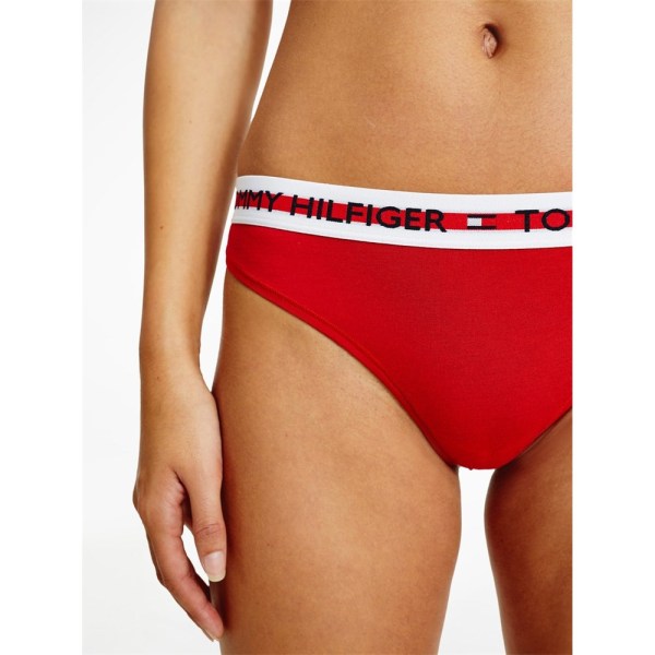 Majtki Tommy Hilfiger Thong Rød M