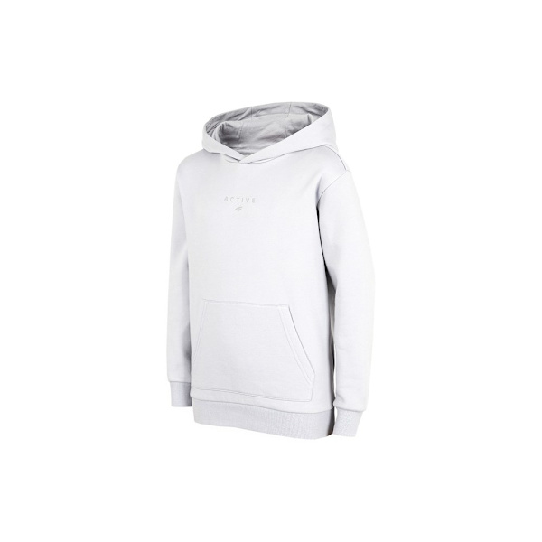 Sweatshirts 4F JBLD003 Gråa 152 - 157 cm