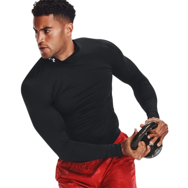 T-shirts Under Armour Heatgear Mock Sort 198 - 203 cm/3XL