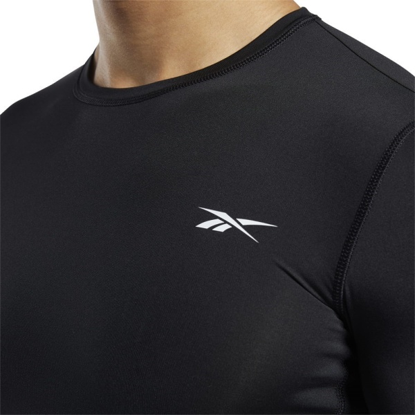 Shirts Reebok Workout Ready Compression Svarta 176 - 181 cm/M