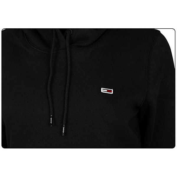 Puserot je Fleecet Tommy Hilfiger DW0DW09228BDS Mustat 163 - 167 cm/S