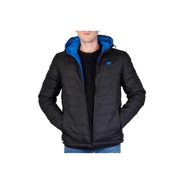 Jakker 4F 4FWAW23TDJAM434NIEBIESKI Sort 182 - 185 cm/XL
