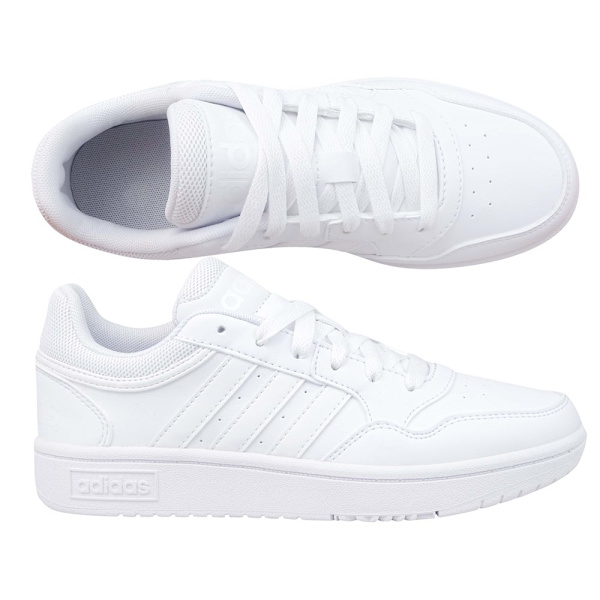 Lågskor Adidas Hoops 30 K Vit 39 1/3